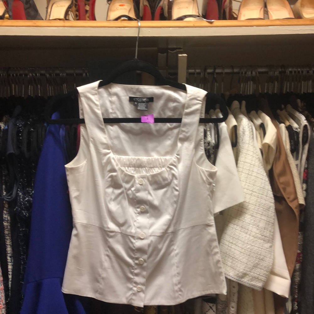 Etcetera white top